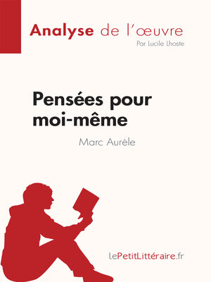 cover image of Pensées pour moi-même de Marc Aurèle (Analyse de l'œuvre)